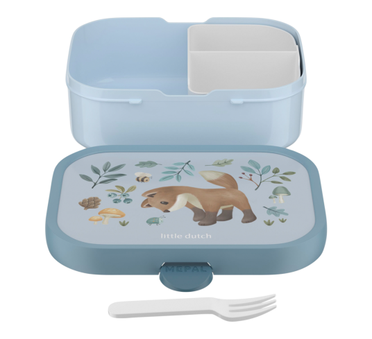 Mepal Madkasse Campus Forest Friends - Blue - 17.7X13X6.5CM