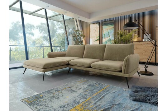 Graystone 3 seters Hjørnesofa Beige