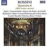 MediaTronixs Maometto Secondo (Cohen, Czech Philharmonic Chorus) CD 3 discs (2004) Pre-Owned