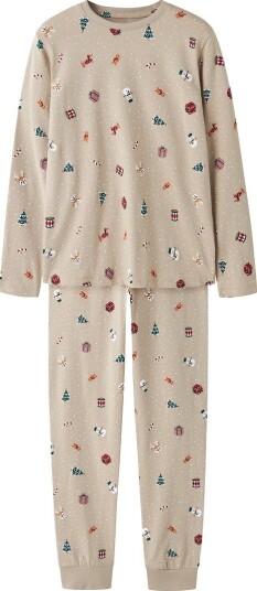 Name It NknVismas 2-delt Julepysj i Ren Kasjmir 128