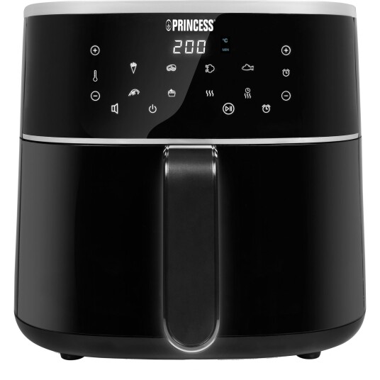 Princess Airfryer 6 liter svart/sølv Princess Airfryer 6 liter svart/sølv