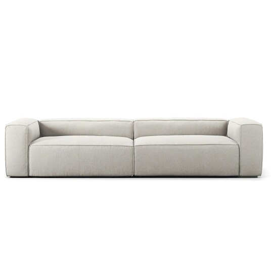 Decotique Grand 4 Seter Sofa Moon White