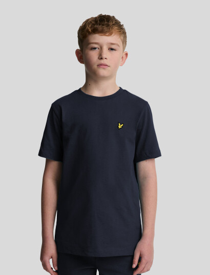 Lyle & Scott Plain T-Shirt Navy 122-128
