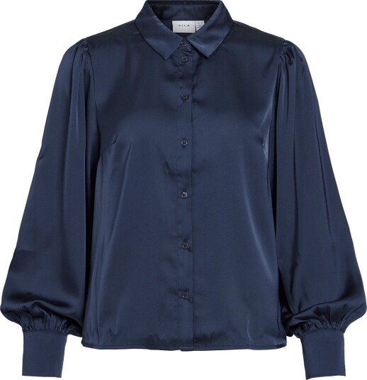 Vila Vienna Ravenna L/S Balloon Shirt Noos NAVY BLAZER 38 Vila Vienna Ravenna L/S Balloon Shirt Noos NAVY BLAZER 38