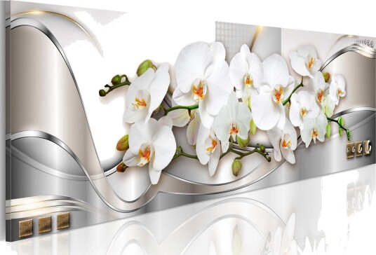 Bilde Orchids Ii 135x45 Artgeist sp. z o. o.