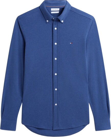 Tommy Hilfiger Knitted Shirt Sf   Navy   L