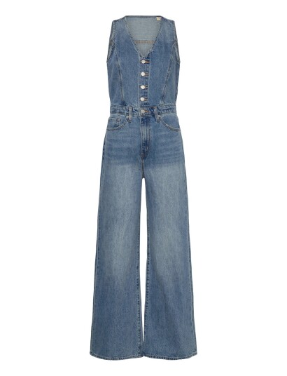 Levi"s® Dnm Vest Widelg Jumpsuit Own I Blue 27 Levi"s® Dnm Vest Widelg Jumpsuit Own I Blue 27