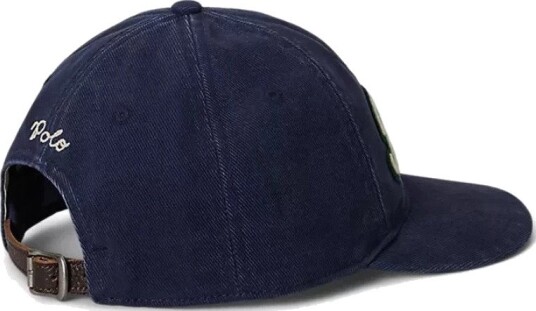 Polo Ralph Lauren The Ralph Logo Twill Ball Cap - Navy - ONE SIZE