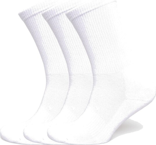Organic Basics Core Tennis Crew Socks 3 Pack White 35 38 Organic Basics Core Tennis Crew Socks 3 Pack White 35 38
