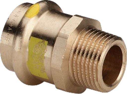 5 stk 18 mm x 3/4" Profipress G-overgang