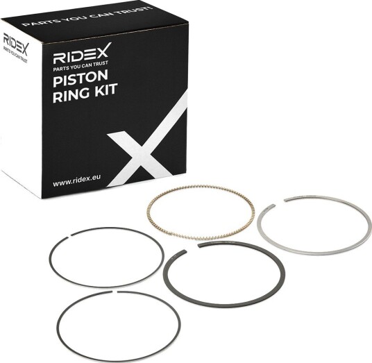 Stempelringsett RIDEX 444P0059 Stempelringsett RIDEX 444P0059