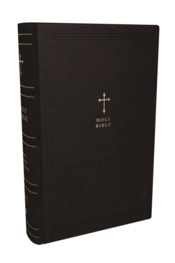 KJV Holy Bible: Compact with 43,000 Cross References, Black Leathersoft with zipper, Red Letter, Comfort Print: King James Version