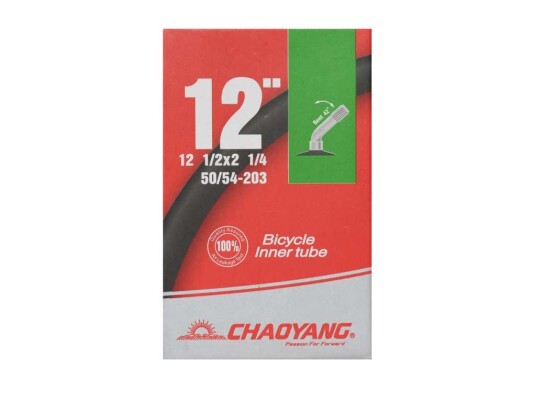 Chaoyang slange 12"1/2x2 1/4 med vinklet 42"autoventil Chaoyang slange 12"1/2x2 1/4 med vinklet 42"autoventil