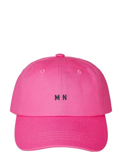 Mads Nørgaard Recy Twill Coal Cap Pink ONE SIZE Mads Nørgaard Recy Twill Coal Cap Pink ONE SIZE