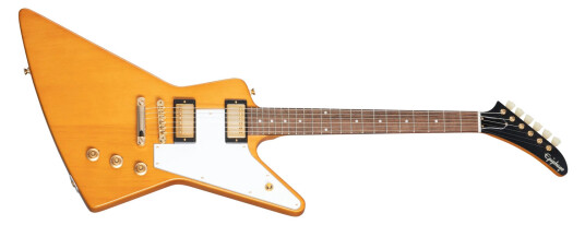 Epiphone 1958 Korina Explorer White Pickguard Incl Case Epiphone 1958 Korina Explorer White Pickguard Incl Case