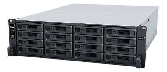 SYNOLOGY RackStation RS2821RP+ - NAS server - 16 bays - rack-mountable - SATA 6Gb/s - RAID 0 1 5 6 10 JBOD - RAM 4 GB - Gigabit Ethernet - iSCSI