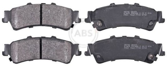 Bremseklosser sett A.B.S. 38792 Bremseklosser sett A.B.S. 38792