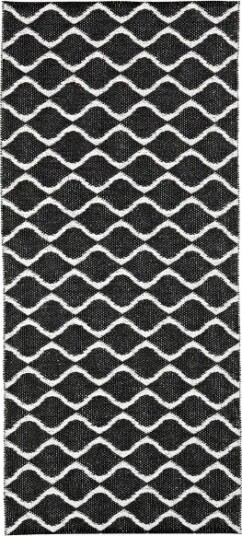 Plastmatter Horredsmattan Wave sort Størrelse: 70 x 450 cm Plastmatter Horredsmattan Wave sort Størrelse: 70 x 450 cm