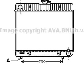 PRASCO MS2043 Radiator motorkjøling PRASCO MS2043 Radiator motorkjøling