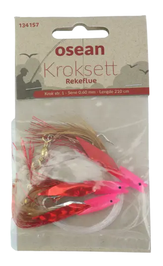 Osean Rekeflue Kroksett 3 stk 1 Osean Rekeflue Kroksett 3 stk 1