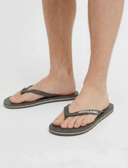 Jack & Jones Jfwbasic Flip Flop Ln - Khaki green - 40-41