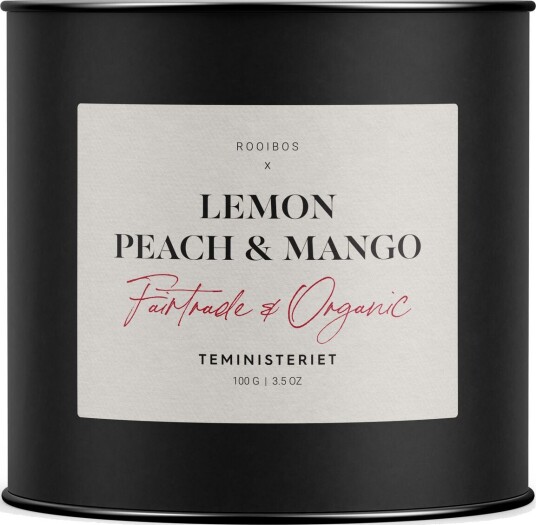 Teministeriet Fairtrade Mango Peach & Rose Organic Tea