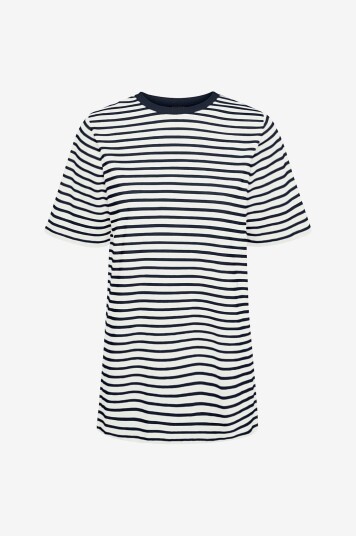 pieces T skjorte pcAbby SS Loose Tee Hvit