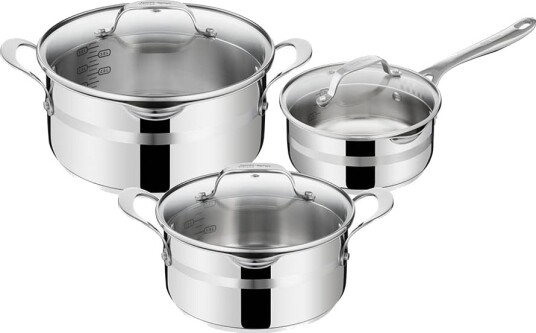 Jamie Oliver Tefal Cook Smart grytesett 6 deler Jamie Oliver Tefal Cook Smart grytesett 6 deler
