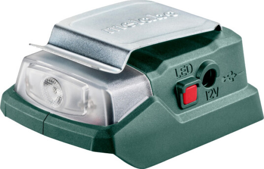 Metabo Batteriadapter PowerMaxx PA 12 LED-USB 12V Metabo Batteriadapter PowerMaxx PA 12 LED-USB 12V