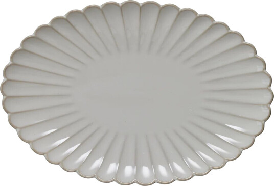 Lene Bjerre Camille serveringsfat 30,5x21 cm Off White