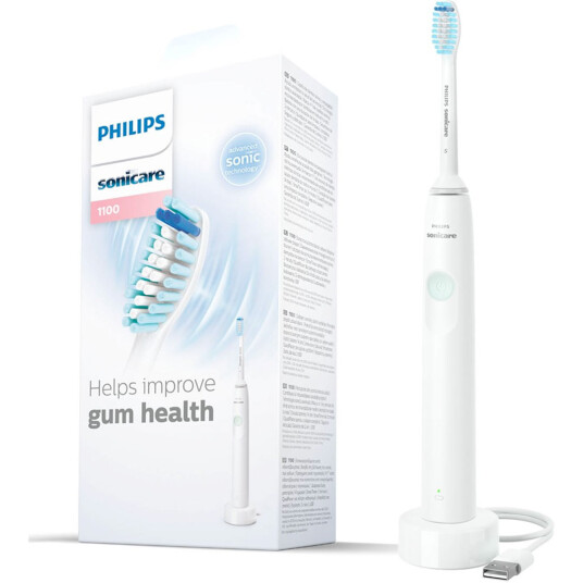 Philips Sonicare Sensitive 1100 elektrisk tannbørste White