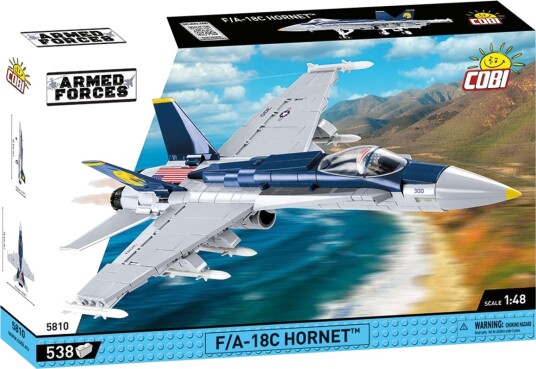 Cobi Armed Forces Byggesett 538 Deler Fa18c Hornet