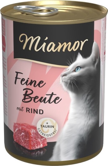 Miamor Våtfôr Feine Beute Storfekjøtt 12 X 400 G