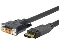 VivoLink Pro - DisplayPort-kabel - DisplayPort (hann) til DVI-D (hann) - 1.5 m - låst, tommelskruer