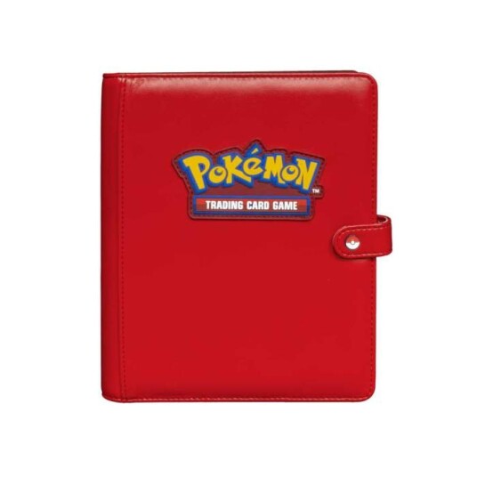 PRO BINDER Premium Pokemon Snap 4 Pocket Red