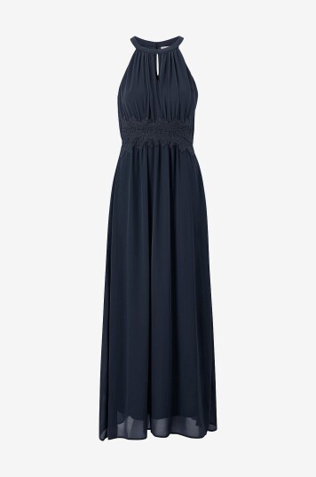 Vila - Maxikjole viMilina Halterneck Maxi Dress - Blå