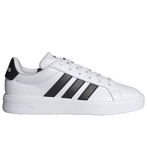 Adidas Performance Sko Grand Court 3.0 J Ftwwht/Cblack/Ftwwh Adidas Performance 35,5 Sko Hvit Svart