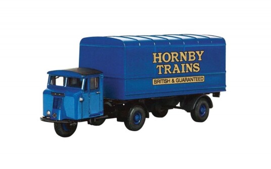Hornby 1/76 Scammell Mechanical Horse Van Trailer Hornby 1/76 Scammell Mechanical Horse Van Trailer