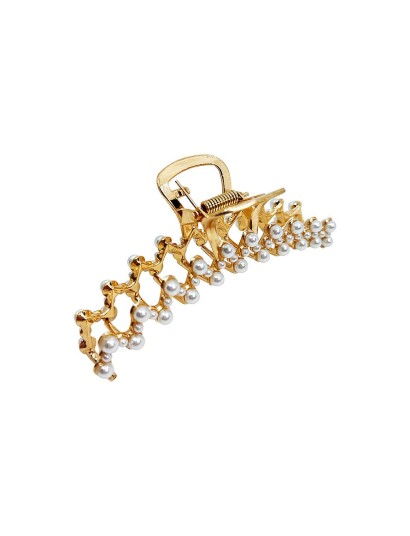 Pipol's Bazaar Elena Clamp Golden Pearl Gold PIPOL'S BAZAAR Elena Clamp Golden Pearl Gold Pipol's Bazaar Elena Clamp Golden Pearl Gold PIPOL'S BAZAAR Elena Clamp Golden Pearl Gold