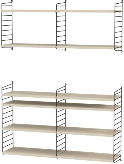 String stue ask & sort Kombinasjon N