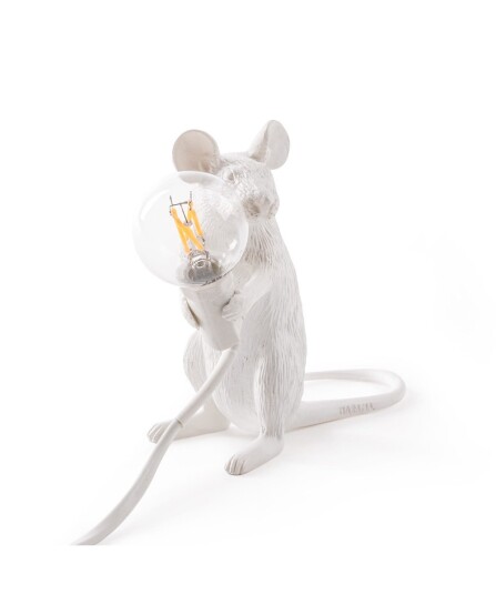 Seletti - Mouse Lamp Mac Sitting Bordlampe