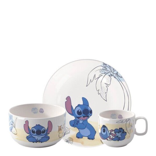 Villeroy & Boch Kiddy Disney Barnesett 3 Deler Stitch Villeroy & Boch Kiddy Disney Barnesett 3 Deler Stitch