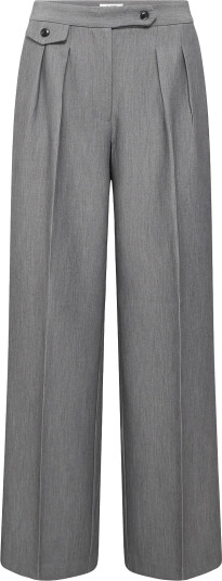 b.young Byearl Wide Pants   Grey   38