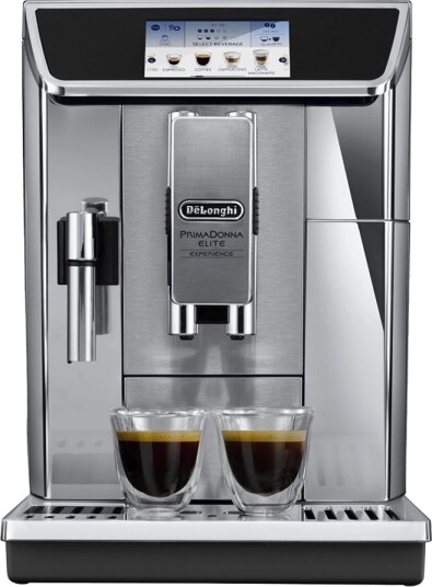 DeLonghi Primadonna Elite ECAM650.85.MS Espressomaskin i Sølv DeLonghi Primadonna Elite ECAM650.85.MS Espressomaskin i Sølv