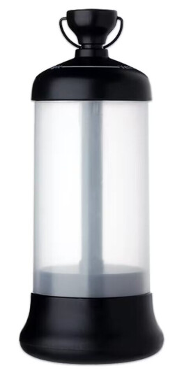 Campinglampe, Magnetisk - LED - Svart