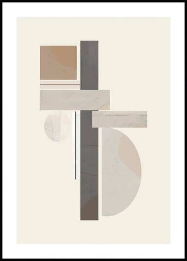 Constructed Calm No. 2 Plakat Plakat / 70x100cm