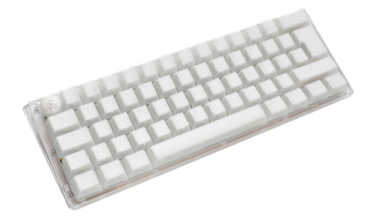 Ducky One 3 - Aura White Nordic - Mini 60% - Gater - Gamingtastatur - Nordisk - Hvit
