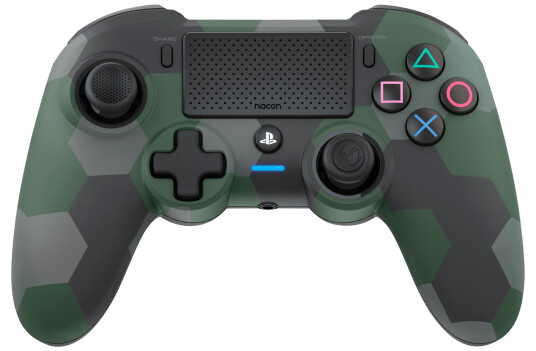 Nacon Wireless Dualshock 4 V2 Controller Asymmetric Camo Green (PS4) Nacon Wireless Dualshock 4 V2 Controller Asymmetric Camo Green (PS4)