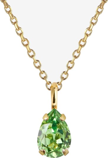 Caroline Svedbom Childhood Birthstone Necklace Gold - AUGUST - One Size