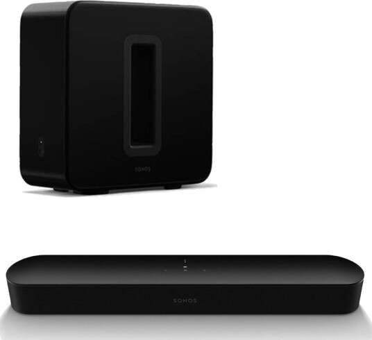 Sonos Beam (Gen 2) Lydplanke med Dolby Atmos - Sort